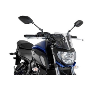 PUIG CUPOLINO NAKED NEW GENERATION SPORT PER YAMAHA MT-07 18-20' TRASPARENTE