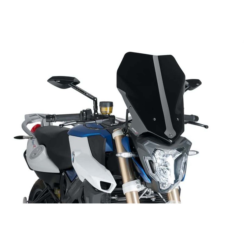 PUIG CUPULA NAKED N.G. TOURING BMW F800 R 15-20 NEGRO