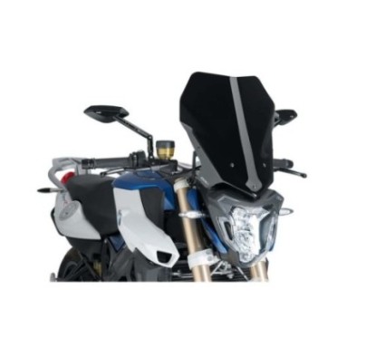 PUIG CUPOLINO NAKED N.G. TOURING BMW F800 R 15-20 NERO