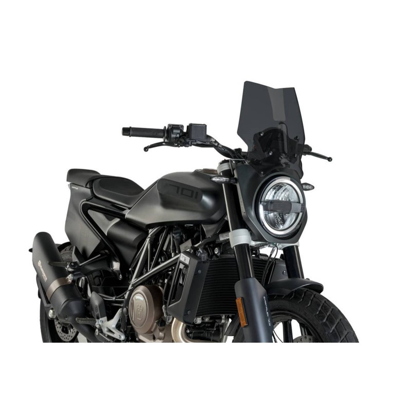 PUIG SCREEN NAKED N.G. SPORT HUSQVARNA SVARTPILEN 701 19-21 DARK SMOKE