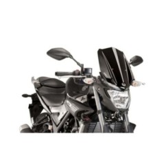 PUIG CUPOLINO NAKED NEW GENERATION TOURING YAMAHA MT-03 16'-19' NERO