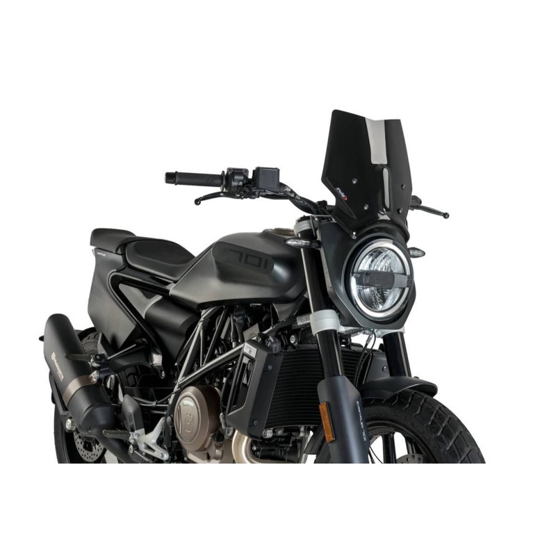 PUIG CUPULA NAKED N.G. SPORT HUSQVARNA SVARTPILEN 701 19-21 NEGRO