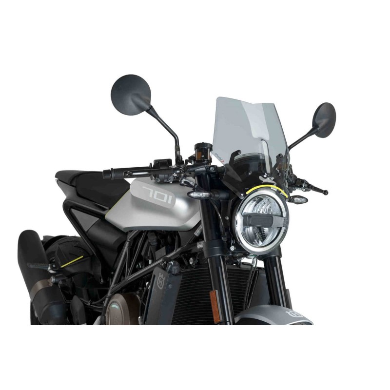 PUIG PARE - BRISE NAKED N.G. SPORT HUSQVARNA VITPILEN 701 17-21 FUMEE CLAIR