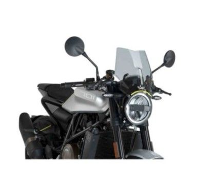 Bulle Puig Naked ng Sport pour Husqvarna Vitpilen 701 17 21 Fumee Legere