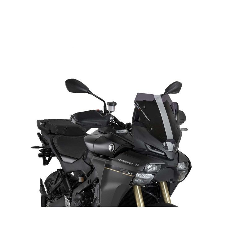 Puig Sport Windshield for Yamaha Tracer 9 GT Plus 2025 Dark Smoke