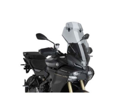 Puig Touring Windshield-Visor for Yamaha Tracer 9 GT Plus 2025 Light Smoke