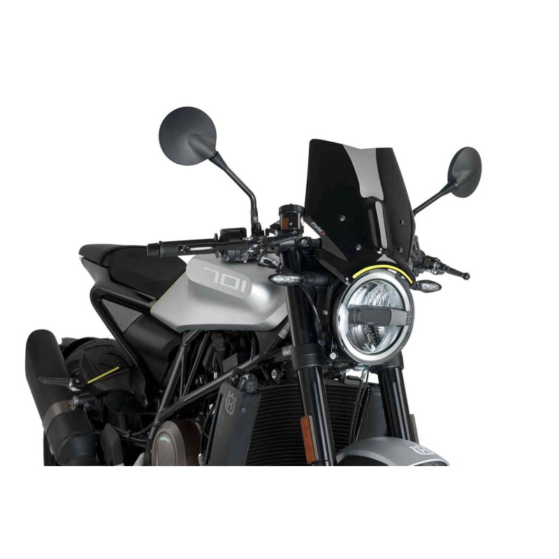 PUIG PARE - BRISE NAKED N.G. SPORT HUSQVARNA VITPILEN 701 17-21 NOIR