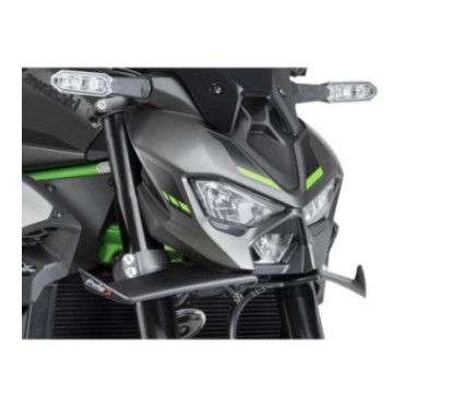 Puig Frontspoiler Downforce Naked Kawasaki Z900 SE 2025 Mattschwarz