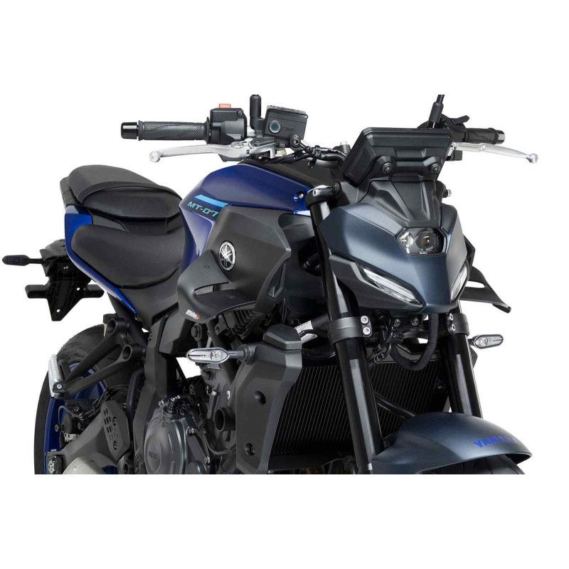 puig spoiler d12 yamaha mt-07 2025 matt black