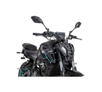Becquet Puig D12 Yamaha MT-07 21-24 noir mat
