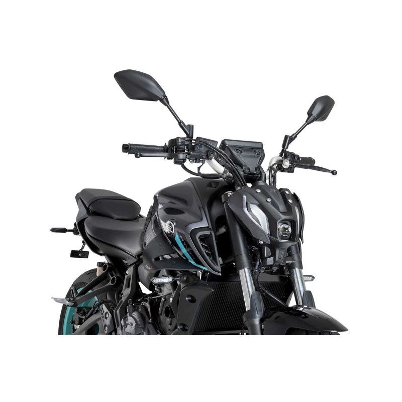 Aleron Puig D12 Yamaha MT-07 Pure 23-24 negro mate