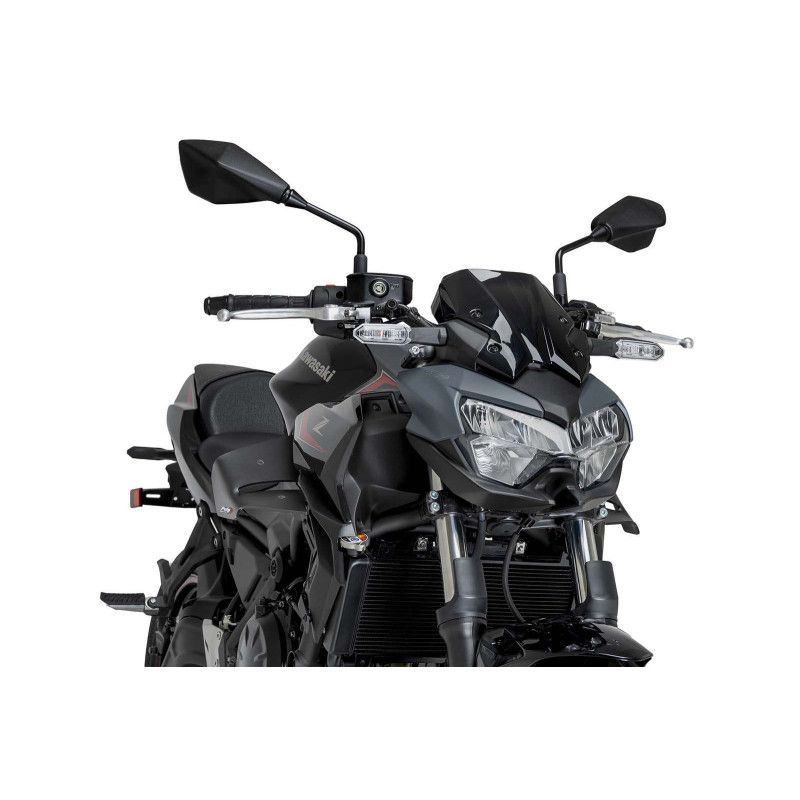 puig spoiler d12 kawasaki z650 20-24 nero opaco