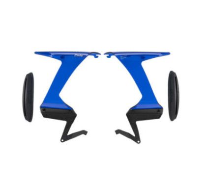 PUIG SPOILER LATERALE DOWNFORCE RACE KAWASAKI ZX-6R NINJA 24-26 BLEU | Puig