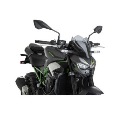 puig naked ng sport screen for kawasaki z900 2025 light smoke
