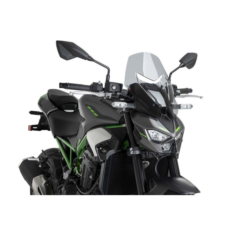 Cupula puig nude ng touring para kawasaki z900 2025 ahumado claro