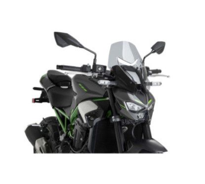 puig naked ng touring screen for kawasaki z900 2025 light smoke