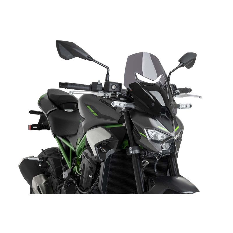 puig cupolino naked n.g. touring per kawasaki z900 2025 fume scuro