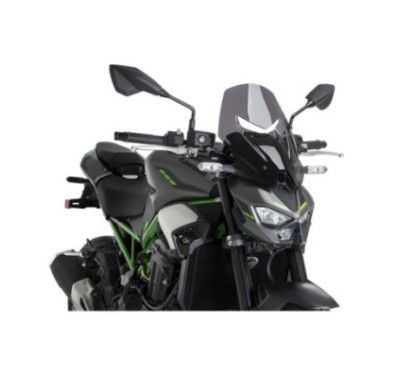 puig cupolino naked n.g. touring per kawasaki z900 2025 fume scuro