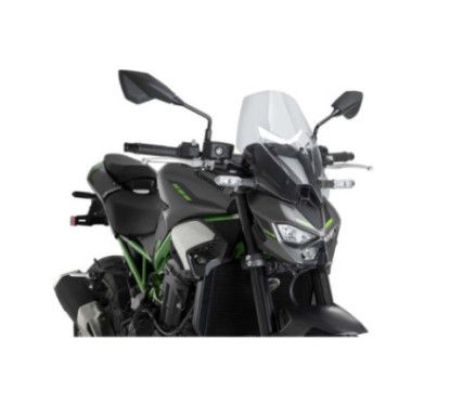 Puig Naked NG Touring-Scheibe fur Kawasaki Z900 2025 transparent