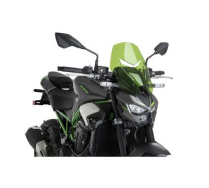 puig naked ng touring screen for kawasaki z900 2025 green