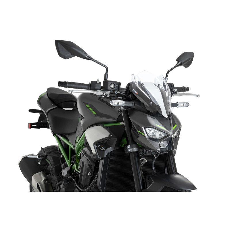 Cupula puig nude ng sport para kawasaki z900 2025 transparente