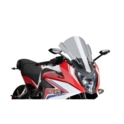 CUBIERTA PUIG TOURING HONDA CBR650F 14-18 HUMO CLARO