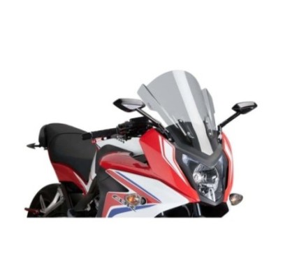 CUBIERTA PUIG TOURING HONDA CBR650F 14-18 HUMO CLARO