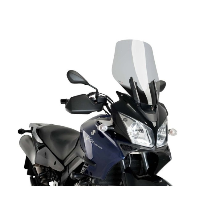 PUIG PARE - BRISE TOURING KAWASAKI KLV1000 04-05 FUMEE CLAIR