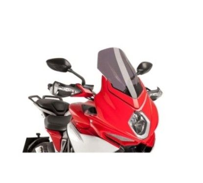puig cupolino touring per mv agusta turismo veloce 800 lusso 14 23 fume scuro