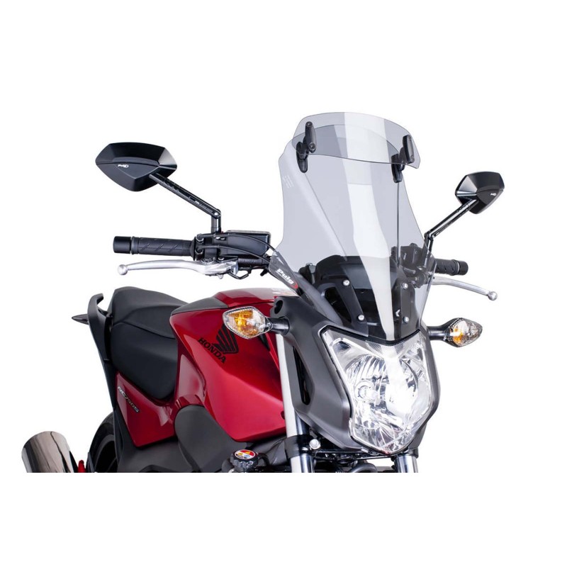 PUIG CUPOLINO TOURING PLUS CON VISIERA HONDA NC700S 12-13 FUME CHIARO