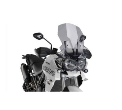 Parabrisas Puig Touring para Triumph Tiger 800 XRT XCX 18/20 ahumado claro