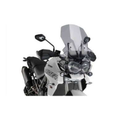 PUIG CUPOLINO TOURING TRIUMPH TIGER 800/XRT/XCX 18-20 FUME CHIARO