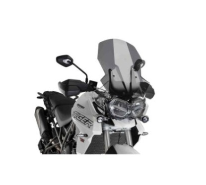 PUIG CUPOLINO TOURING TRIUMPH TIGER 800/XRT/XCX 18-20 FUME SCURO