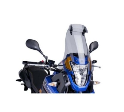 PUIG CUPOLINO TOURING -VISIERA YAMAHA XT660Z TENERE 08-16 FUME CHIARO