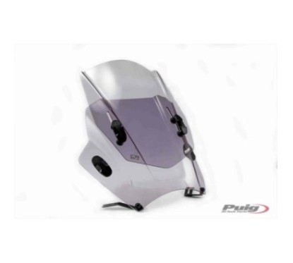 CUPOLINO PER FARO TONDO PUIG MODELLO UP&DOWN PER CAGIVA RAPTOR 125 ANNO 03'-12' COLORE FUME CHIARO