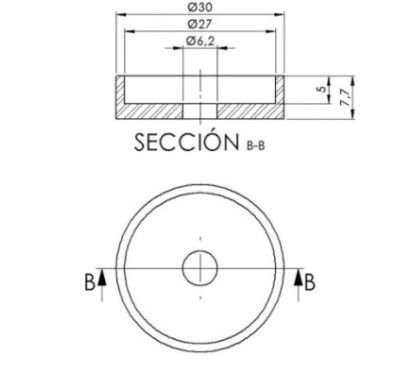puig adattatore specchietto retrovisore per aprilia tuono v4 factory 19-20 nero