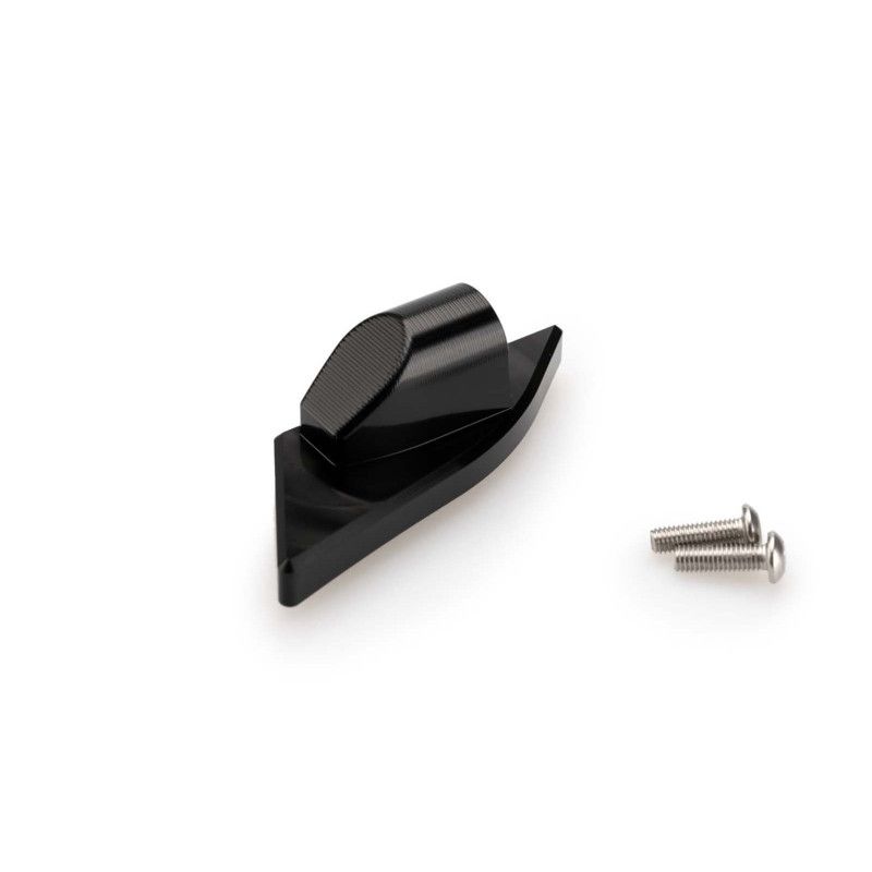 Puig left rearview mirror adapter Ducati Panigale V4 22-24 black-3543n
