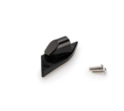Puig left rearview mirror adapter Ducati Panigale V4 22-24 black-3543n