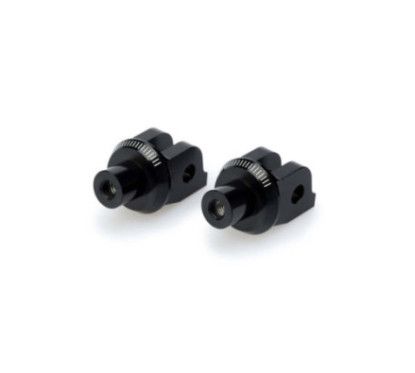 Puig fixed rider rest adapters Benelli Leoncino 500 21-25 black