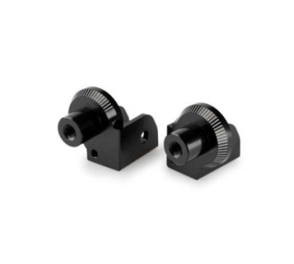 Adaptateurs de repose-pieds fixes Puig Benelli TRK 702 x 2025 noir
