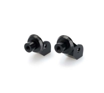 Adaptateurs de repose-pieds fixes Puig pour BMW G310 GS 21-25 noirs