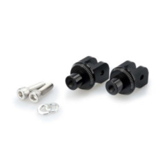 Adaptateurs de repose-pilote fixes Puig Ducati Monster 937 24-25 noir