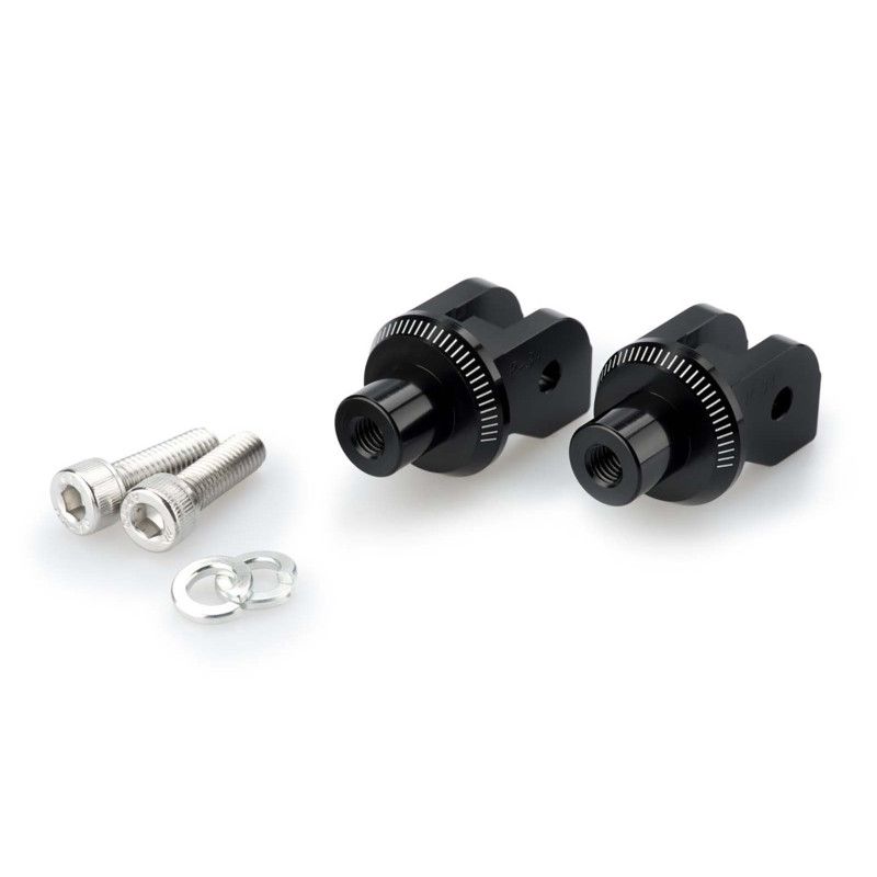 Puig fixed rider rest adapters Ducati Monster 937 24-25 black
