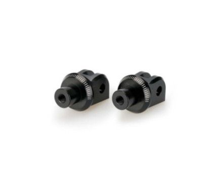 Puig fixed rider rest adapters Indian FTR 1200 23-25 black