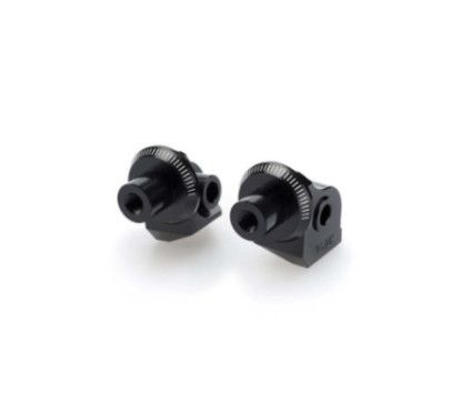 Puig fixed rider rest adapters for BMW R1200GS Adventure 10-13 black