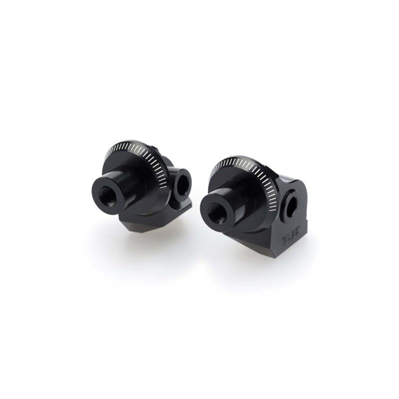 Adaptateurs de repose-pieds fixes Puig pour BMW R1200GS Adventure 2016 noir