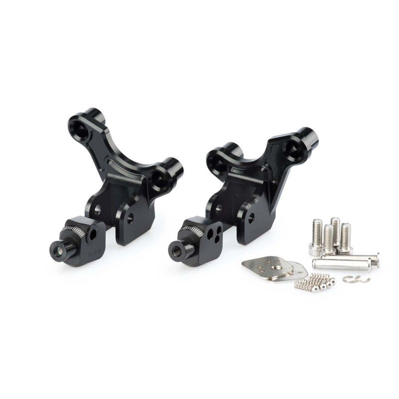 Puig fixed rider seat adapters for Honda X-Adv 18-20 black