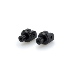 Puig feste Fahrerfussrastenadapter fur Kawasaki ZX-10RR 19-20 schwarz