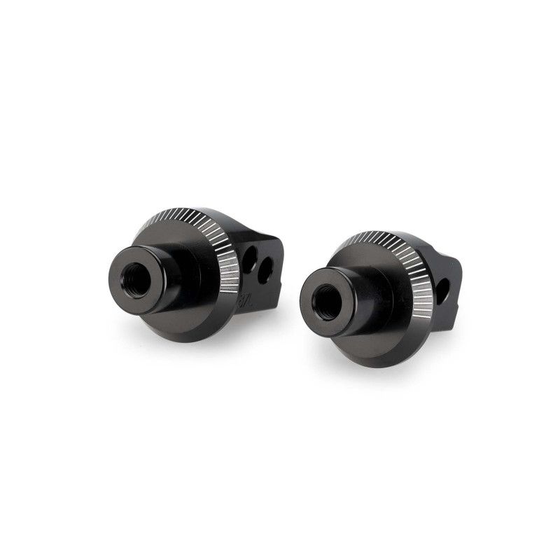 Adaptateurs repose-pieds passager fixes Puig Benelli TRK 702 x 2025 noir