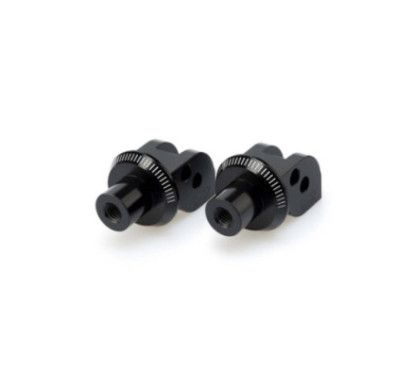 Puig feste Beifahrer-Fussrastenadapter Ducati Scrambler Icon 17-18 schwarz